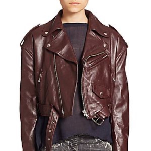 Faith Connexion oversized leather jacket 2 New - Picture 16 of 16